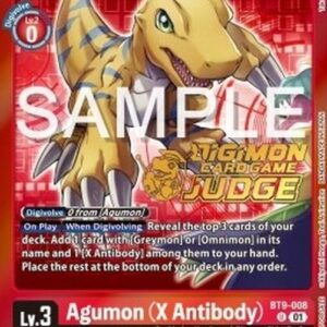Digimon BT-09P Agumon (X Antibody)