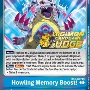 Digimon JP Howling Memory Boost!