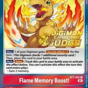 Digimon JP Flame Memory Boost!