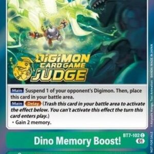Digimon JP Dino Memory Boost!