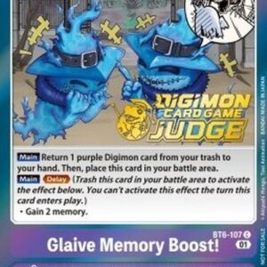 Digimon JP Glaive Memory Boost!