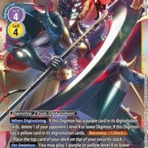 Digimon Ophanimon Falldown Mode (-082) (V.1)