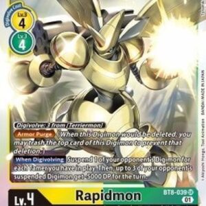 Digimon Rapidmon (-039) (V.1)