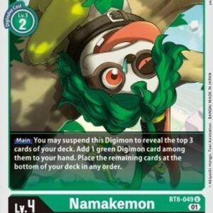 Digimon BT-08P Namakemon
