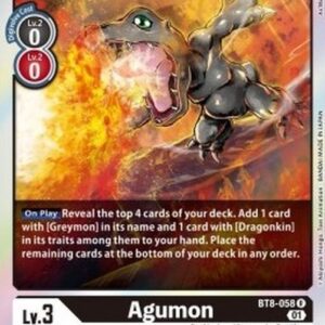 Digimon BT-10P Agumon