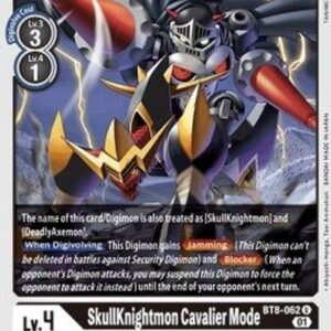 Digimon BT-08P SkullKnightmon Cavalier Mode
