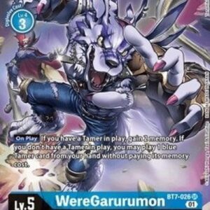 Digimon WereGarurumon (-026) (V.2)