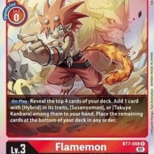 Digimon Flamemon (-008) (V.1)