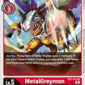 Digimon MetalGreymon (-013) (V.1)