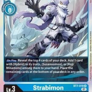 Digimon Strabimon (-019) (V.1)