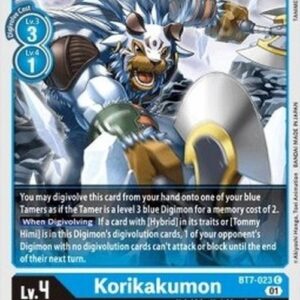 Digimon Korikakumon