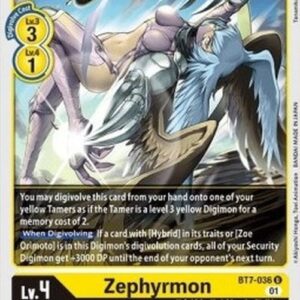 Digimon BT-07P Zephyrmon