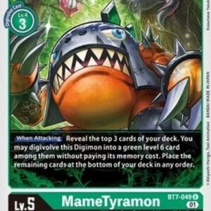 Digimon BT-07P MameTyramon