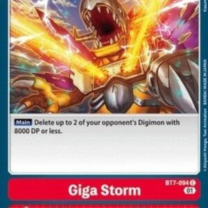 Digimon Giga Storm
