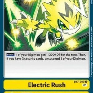 Digimon BT-07P Electric Rush