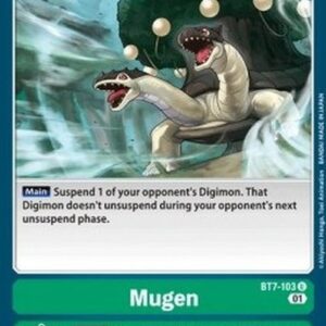 Digimon BT-07P Mugen