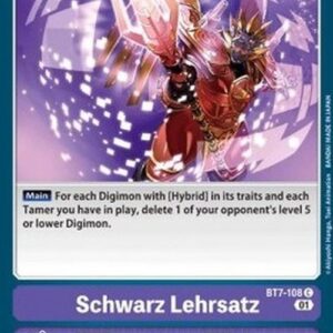 Digimon Schwarz Lehrsatz