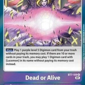 Digimon BT-07P Dead or Alive