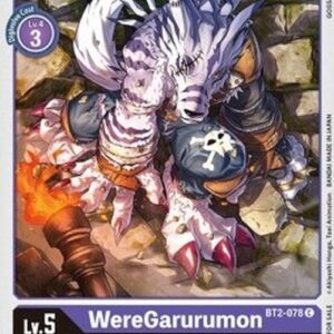 Digimon OTPE WereGarurumon