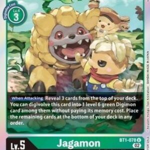 Digimon OTPE Jagamon