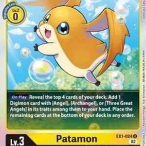 Digimon OTPE Patamon