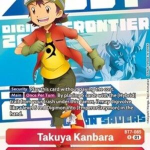 Digimon BT-07P Takuya Kanbara (-085) (V.2)