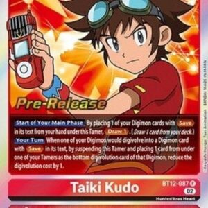 Digimon BT-12P Taiki Kudo