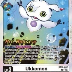 Digimon BT-16P Ukkomon