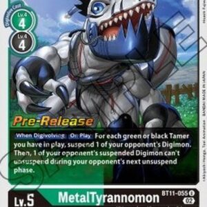 Digimon BT-11P MetalTyrannomon