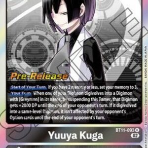 Digimon BT-11P Yuuya Kuga