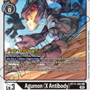 Digimon BT-11P Agumon (X Antibody)
