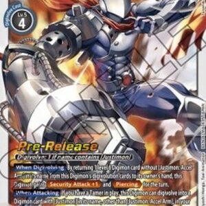 Digimon BT-11P Justimon: Accel Arm