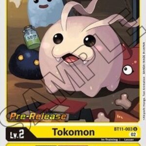 Digimon BT-11P Tokomon