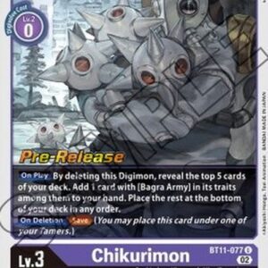 Digimon BT-11P Chikurimon