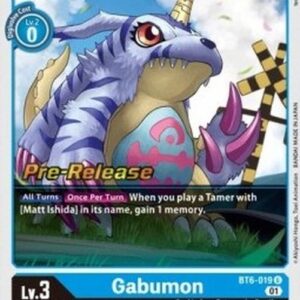 Digimon BT-06P Gabumon