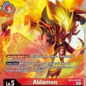 Digimon BT-06P Aldamon