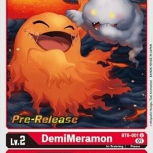 Digimon BT-06P DemiMeramon (-001) (V.1)