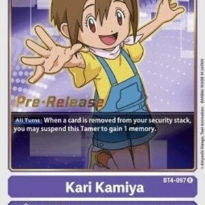 Digimon BT-04P Kari Kamiya (-097) (V.1)