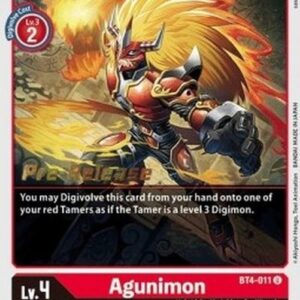 Digimon BT-04P Agunimon