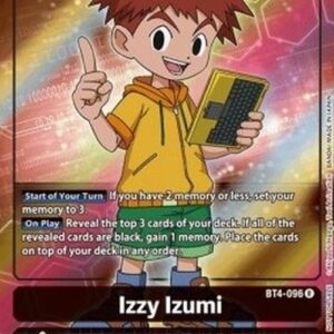 Digimon BT-04P Izzy Izumi (-096) (V.2)