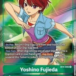 Digimon BT-04P Yoshino Fujieda (-095) (V.2)
