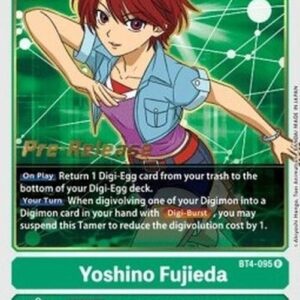 Digimon BT-04P Yoshino Fujieda (-095) (V.1)