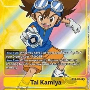 Digimon BT-04P Tai Kamiya (-094) (V.2)