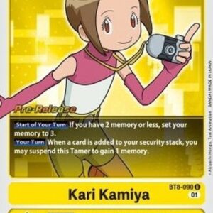 Digimon BT-08P Kari Kamiya (-090) (V.1)
