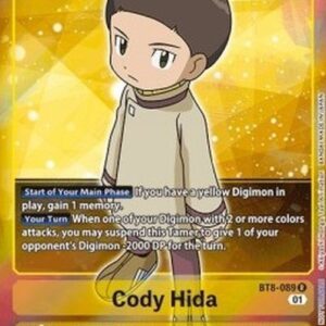 Digimon BT-08P Cody Hida (-089) (V.2)