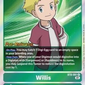Digimon BT-08P Willis (-091) (V.1)