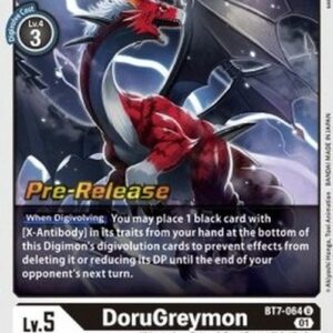 Digimon BT-07P DoruGreymon