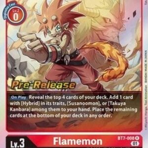 Digimon BT-07P Flamemon