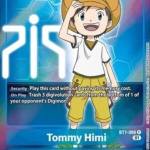 Digimon BT-07P Tommy Himi (-086) (V.2)