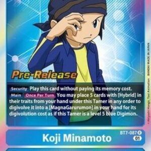 Digimon BT-07P Koji Minamoto (-087) (V.1)